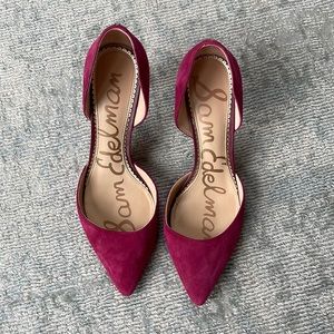 GUC Sueded D’Orsay Heels